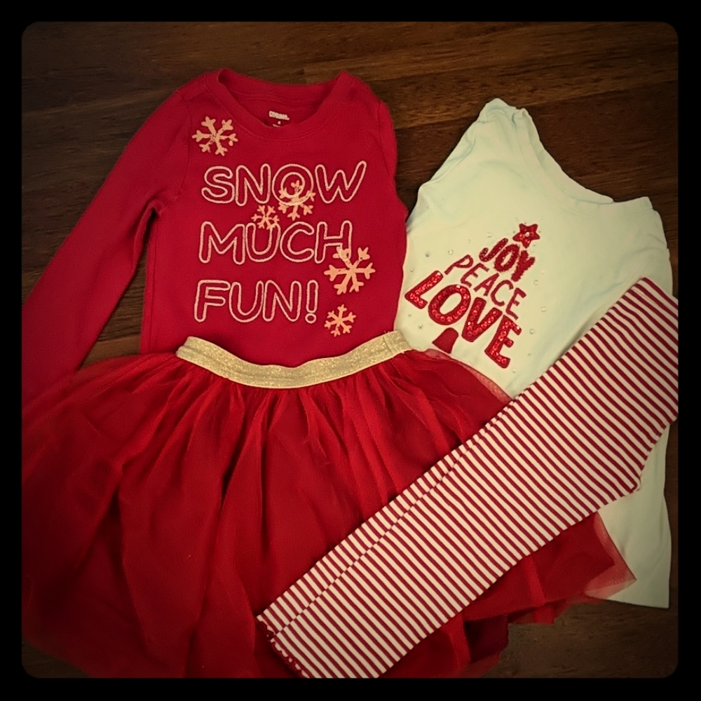 Gymboree Holiday Set size 4